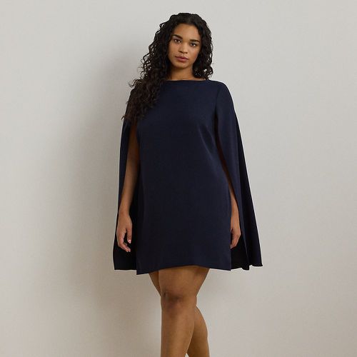 Curve - Cape Georgette Cocktail Dress - Lauren Curve - Modalova