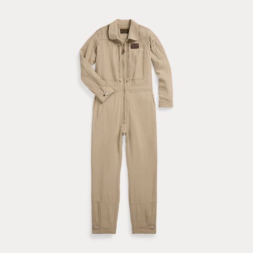 Linen-Cotton Dobby Coverall - RRL - Modalova