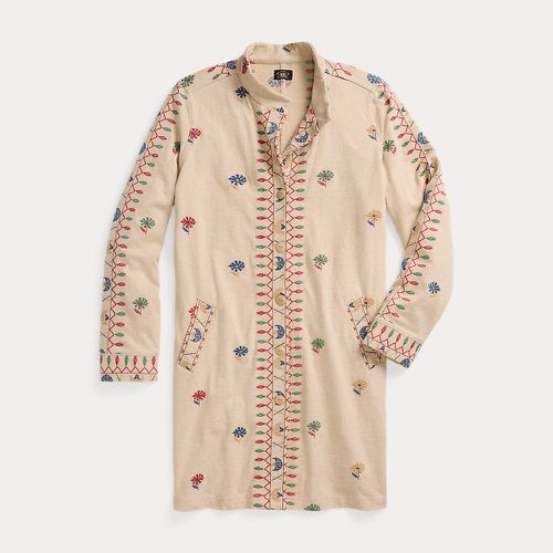 Embroidered Cotton Jersey Duster - RRL - Modalova