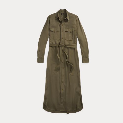 Belted Twill Shirtdress - RRL - Modalova