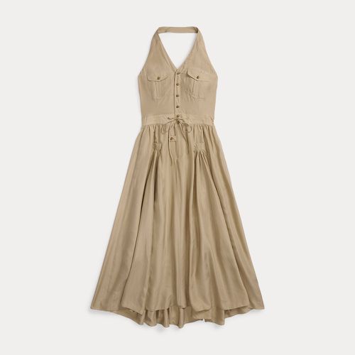 Silk Halter Dress - RRL - Modalova