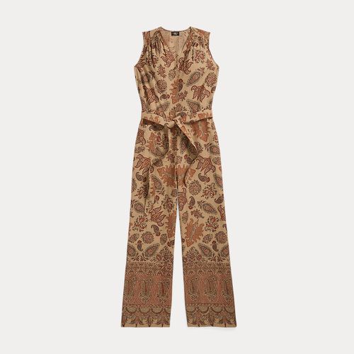 Paisley-Print Cotton Dobby Jumpsuit - RRL - Modalova