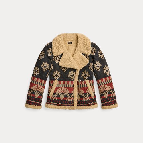 Shearling-Lined Jacquard Coat - RRL - Modalova