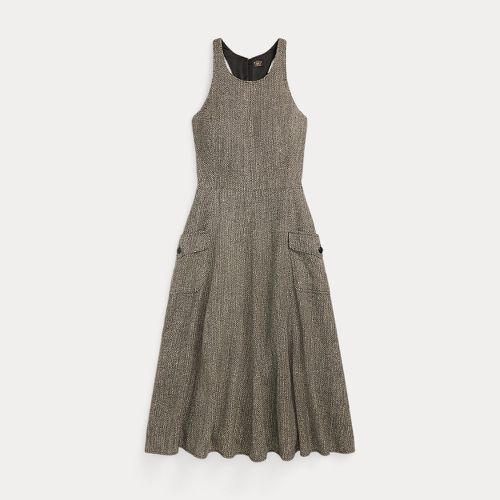 Herringbone Tweed Racerback Dress - RRL - Modalova