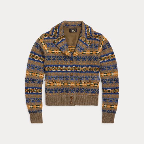 Fair Isle Jacquard Jumper Jacket - RRL - Modalova