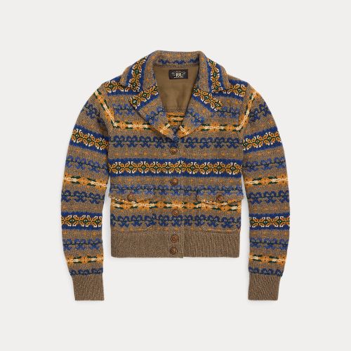 Fair Isle Jacquard Jumper Jacket - RRL - Modalova