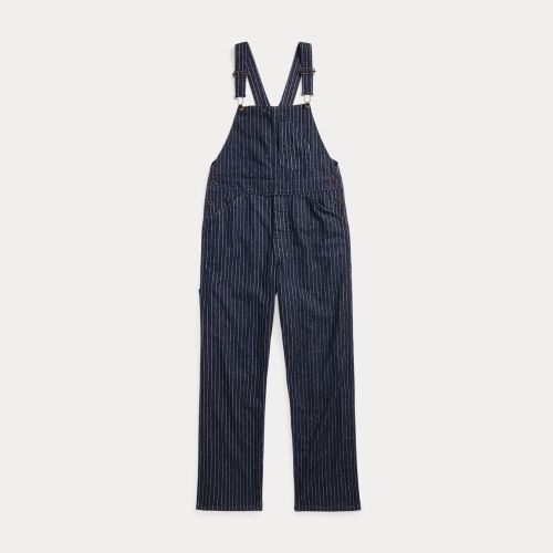 Indigo Dot-Stripe Denim Overall - RRL - Modalova