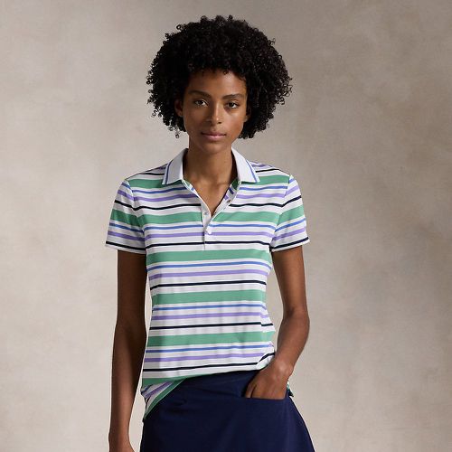 Striped Stretch Jersey Polo Shirt - RLX Golf - Modalova