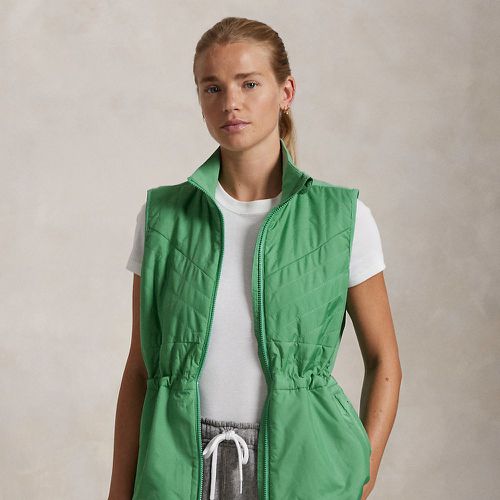 Performance Quilted Peplum Gilet - RLX - Modalova