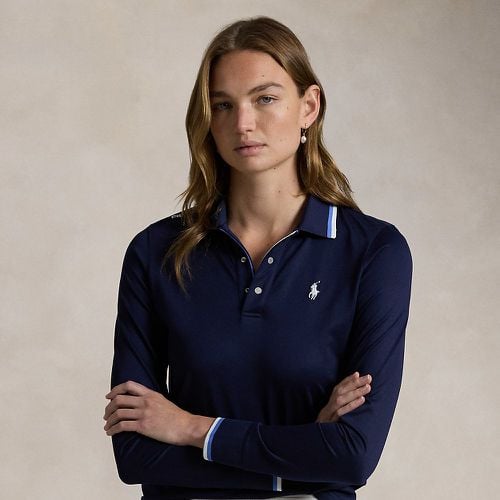 Tailored Fit Long-Sleeve Polo Shirt - RLX - Modalova