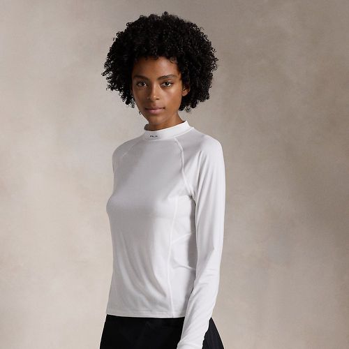 Stretch Jersey Mockneck Long-Sleeve Tee - RLX - Modalova