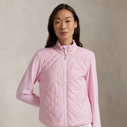 Hybrid Quilted-Front Terry Zip Jacket - RLX - Modalova