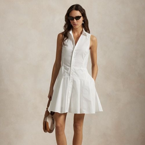 Panelled Sleeveless Shirtdress - RLX - Modalova