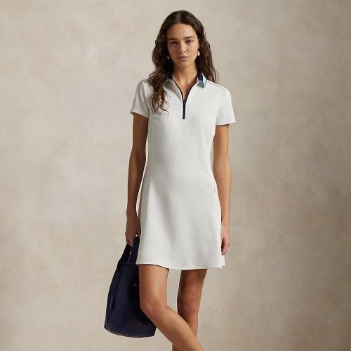 Stretch Piqué Quarter-Zip Polo Dress - RLX - Modalova