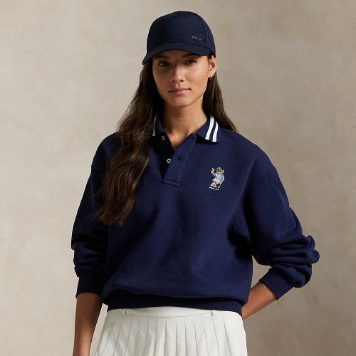 Polo Bear Fleece Long-Sleeve Polo Shirt - RLX - Modalova