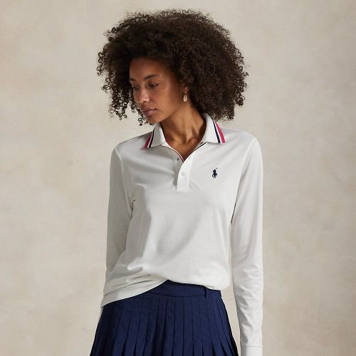 Tailored Fit Long-Sleeve Polo Shirt - RLX - Modalova