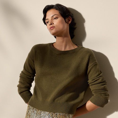 Oversize Cashmere Boatneck Jumper - Collection - Modalova