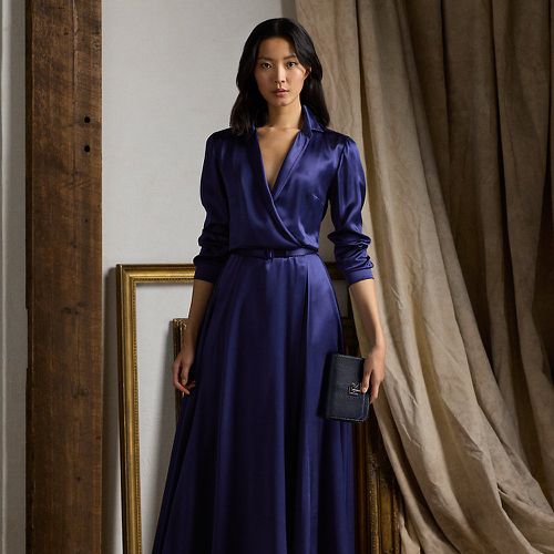 Aniyah Silk Satin Day Dress - Collection - Modalova