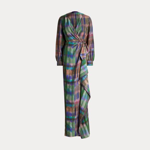 Saundra Print Silk Habotai Evening Dress - Collection - Modalova