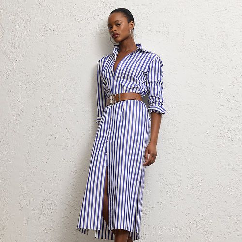 Vicki Striped Cotton Day Dress - Collection - Modalova