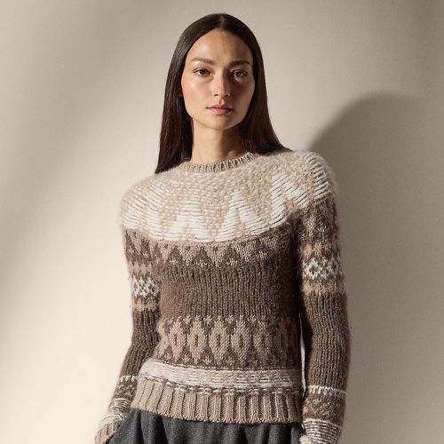 Jacquard-Knit Cashmere-Blend Jumper - Collection - Modalova