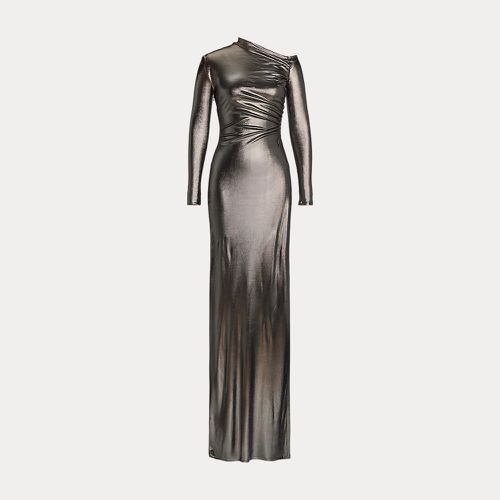 Metallic Jersey Evening Dress - Collection - Modalova