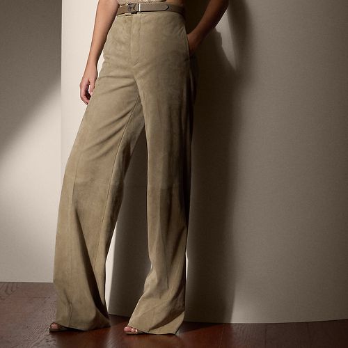 Dean Lamb-Suede Trouser - Collection - Modalova