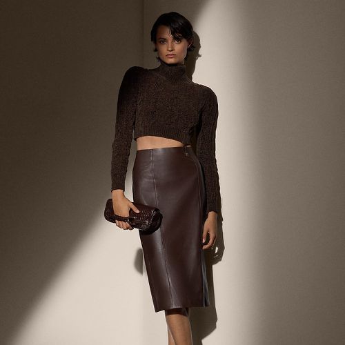 Quin Lambskin Pencil Skirt - Collection - Modalova