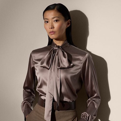 Hurston Stretch Silk Charmeuse Blouse - Collection - Modalova