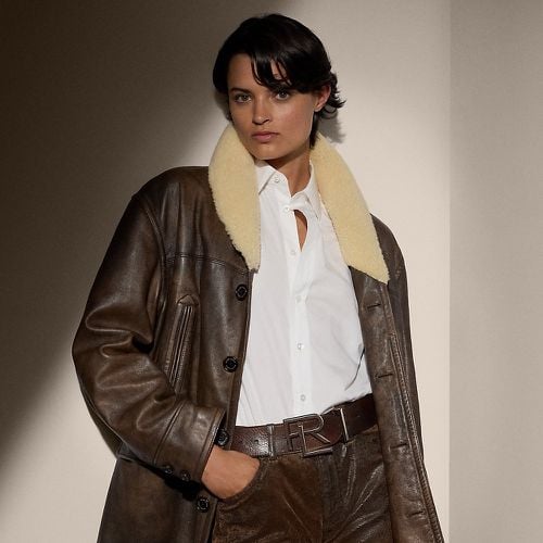 Cooper Shearling & Calfskin Ranch Coat - Collection - Modalova