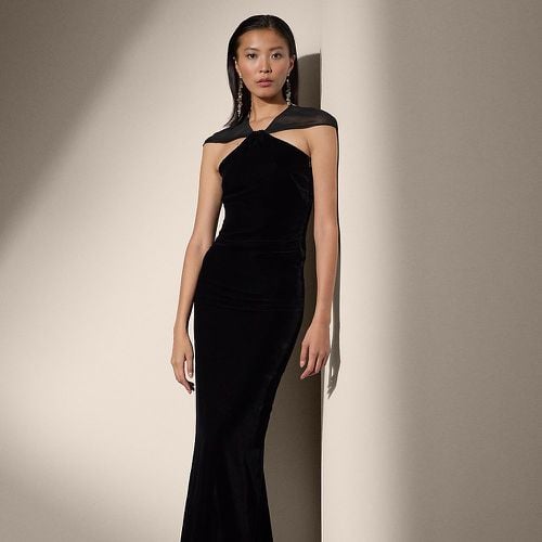 Maiden Velvet Evening Dress - Collection - Modalova