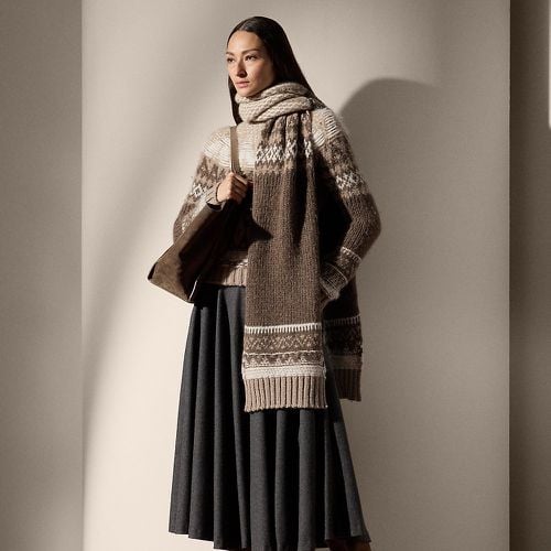 Jennine Wool Flannel Skirt - Collection - Modalova