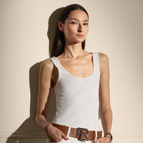 Ellis Rib-Knit Cotton-Blend Tank Top - Collection - Modalova