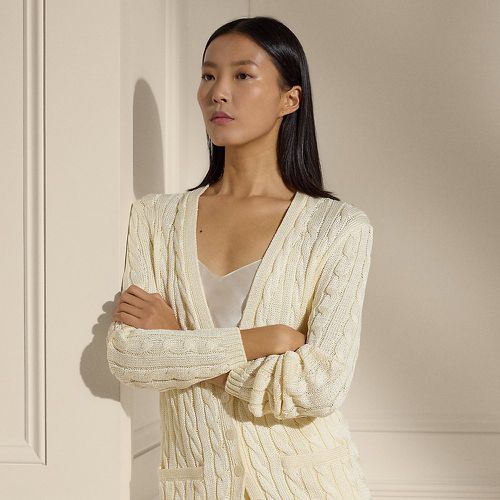 Cable-Knit Silk Cardigan Jumper - Collection - Modalova