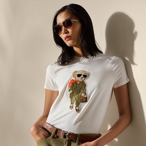 Aviator Polo Bear Cotton Tee - Collection - Modalova