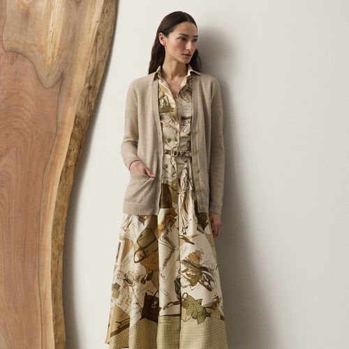 Cashmere-Blend V-Neck Cardigan - Collection - Modalova