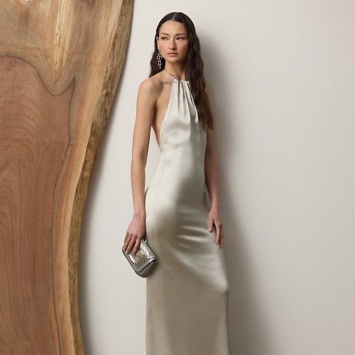 Corra Stretch Satin Evening Dress - Collection - Modalova