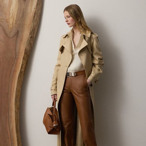 Trench-coat Alecia en soie et coton - Collection - Modalova