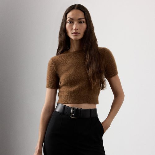 Cashmere-Alpaca-Blend Cropped Jumper - Collection - Modalova