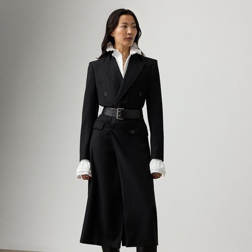 Robe Camryn en flanelle à rayures tennis - Collection - Modalova