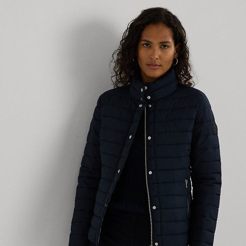 Quilted Funnelneck Puffer Coat - Lauren - Modalova