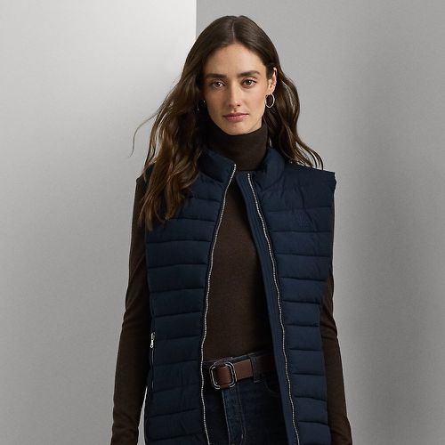 Quilted Mockneck Vest - Lauren - Modalova