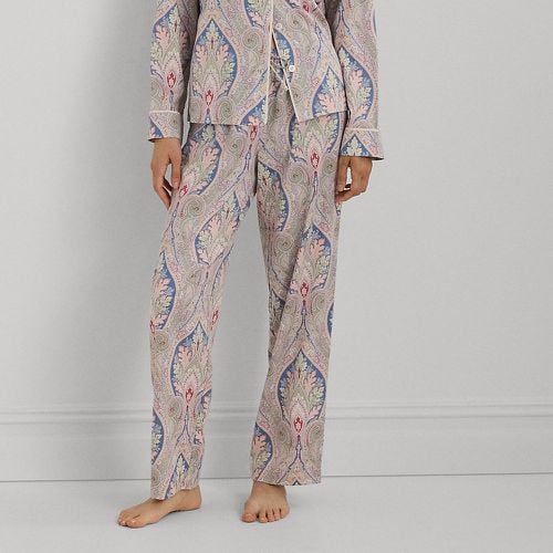 Paisley Cotton-Blend Sateen Sleep Set - Lauren - Modalova