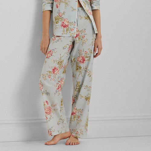 Floral Cotton-Blend Sateen Sleep Set - Lauren - Modalova