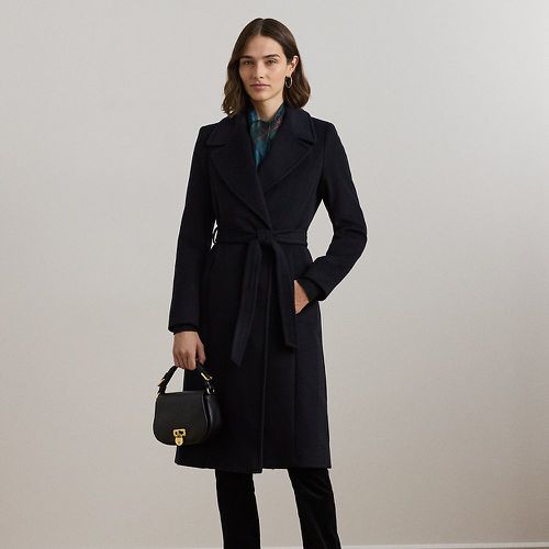 Belted Wool-Blend Wrap Coat - Lauren - Modalova