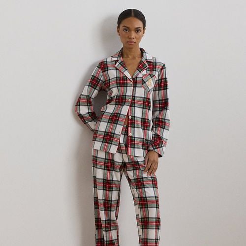 Plaid Fleece Sleep Set - Lauren - Modalova