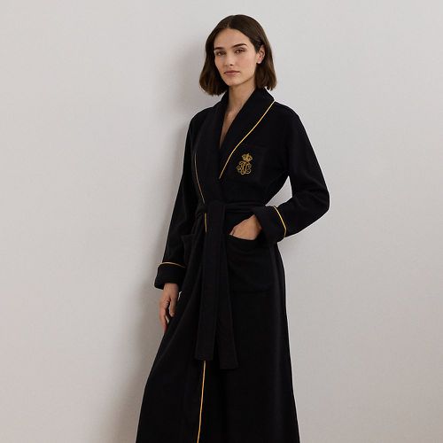 Fleece Long Shawl-Collar Robe - Lauren - Modalova