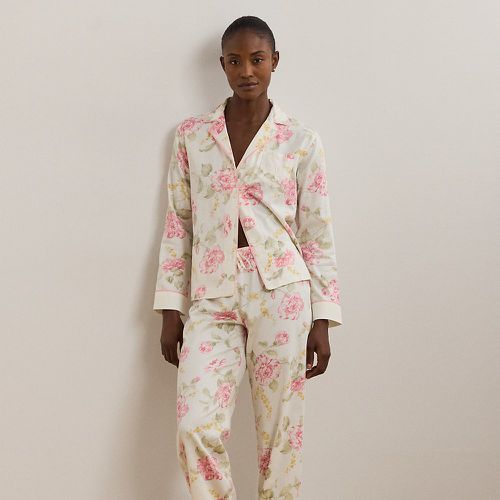 Floral Cotton-Blend Sateen Sleep Set - Lauren - Modalova