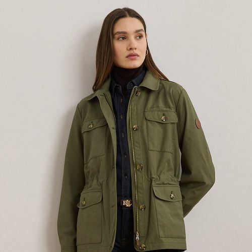 Cotton-Blend Utility Jacket - Lauren - Modalova