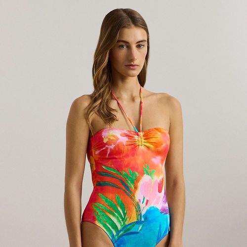 Print Bandeau One-Piece - Lauren - Modalova